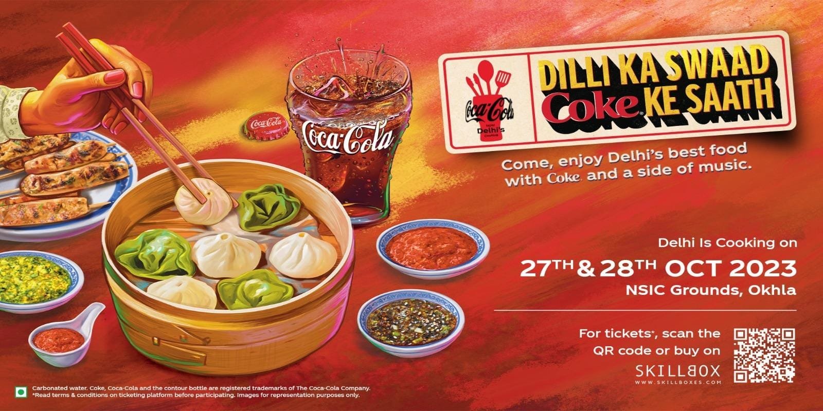 Get Ready For "Delhi is Cooking", The Biggest Food & Music Festival By Coca-Cola, Delhiites!